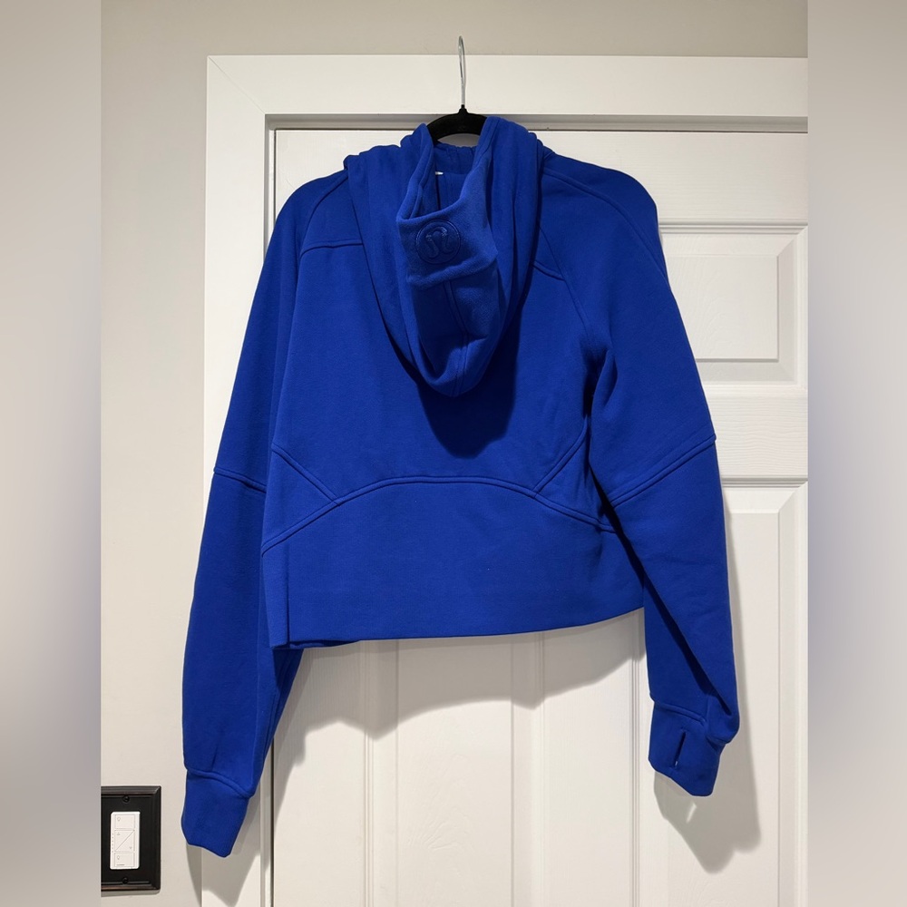 Auth. ✅ NWOT Lululemon Full Zip Scuba in “Riverside/Mirror Silver” Size M/L💙 - Picture 8 of 10